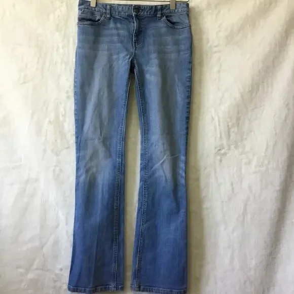 Ralph Lauren Light Blue Girl Bootcut Jeans - Picture 2 of 16